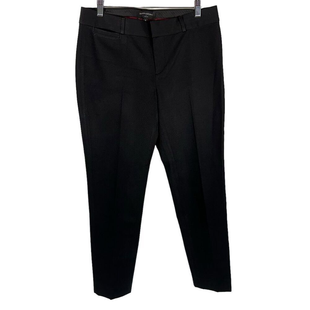 Banana Republic Women's Sloan Fit Black Dress Pants‎ Size 8 Business Slim